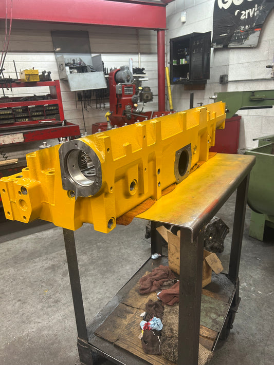 New c15 cat cylinder head
